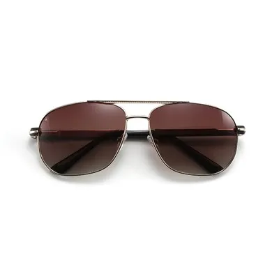 Ανδρικά γυαλιά ηλίου διπλής γέφυρας Polarized Metal